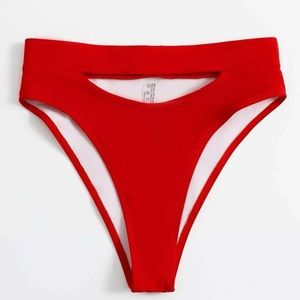 Cut-out High Waisted Bikini Panty